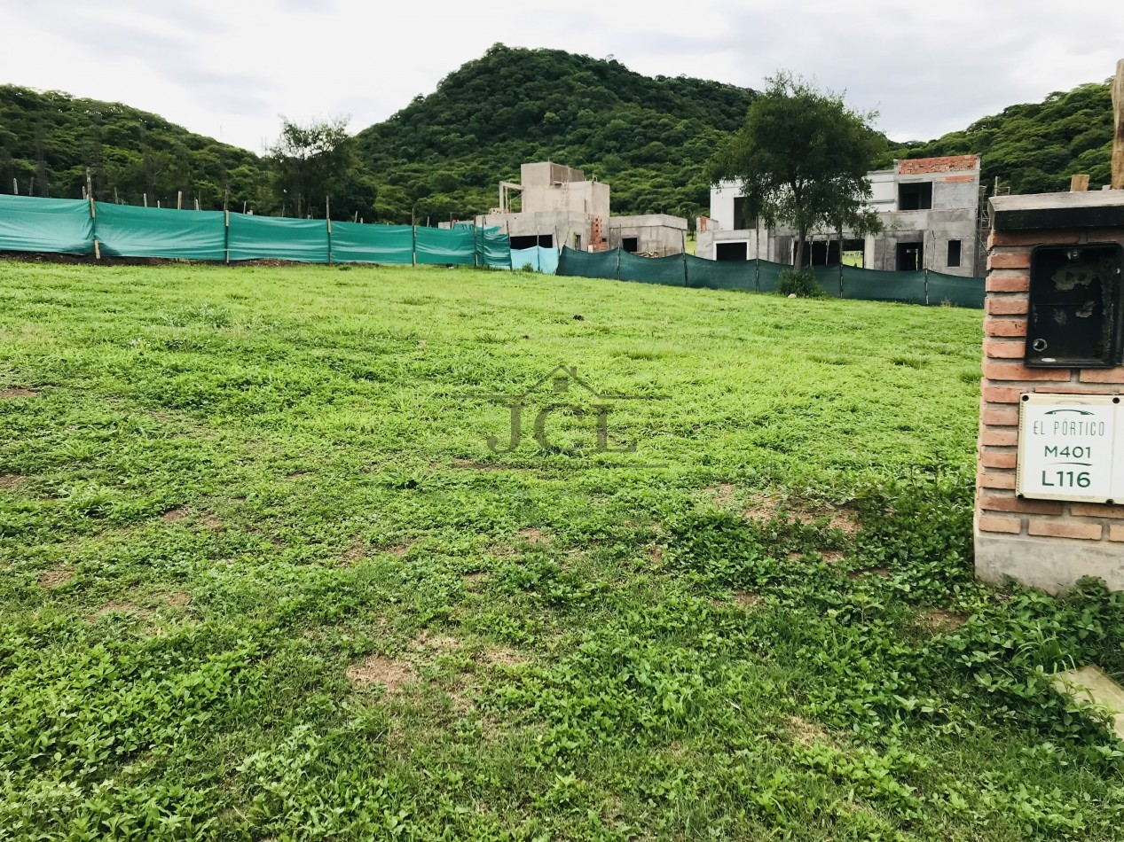 VENTA TERRENO B° PRIVADO EL PORTICO