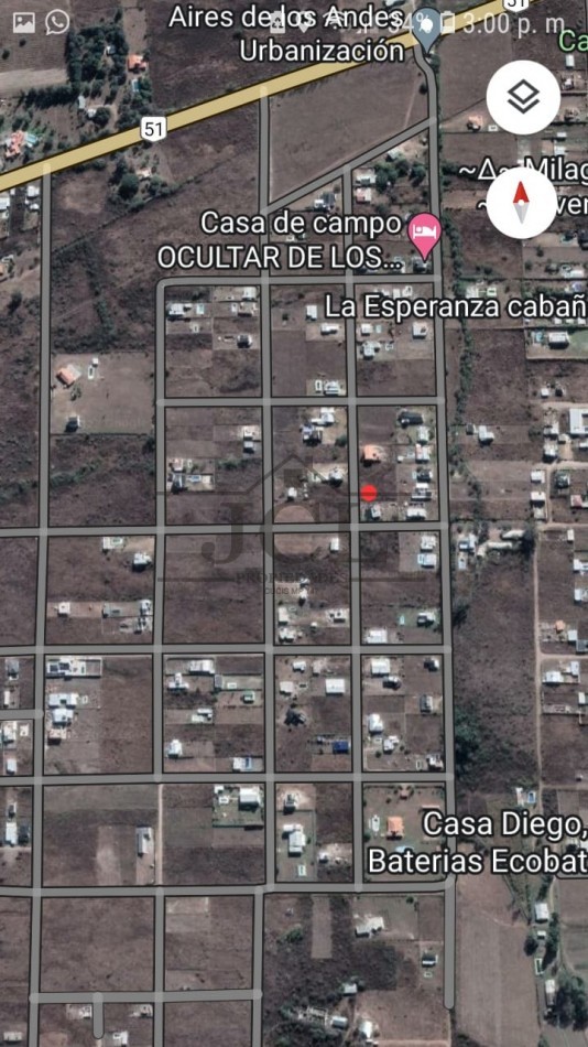 VENTA TERRENO AIRE DE LOS ANDES
