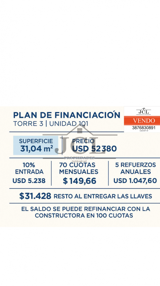 Venta Departamento